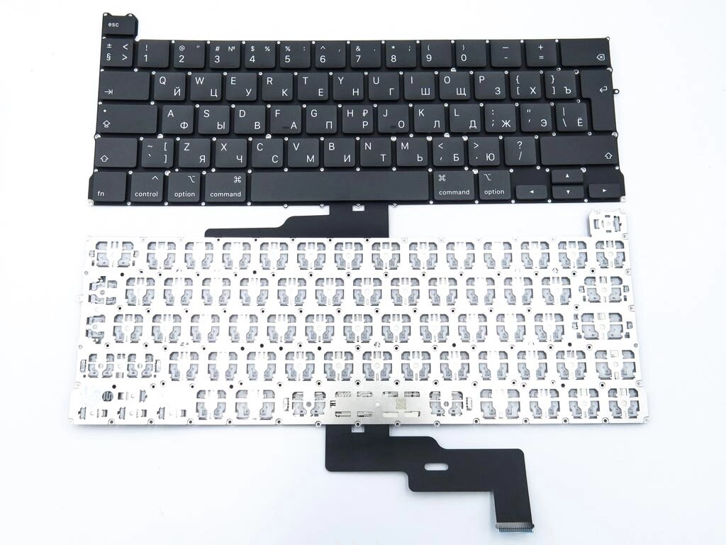 Клавіатура для APPLE A2289 MacBook Pro 13 "(2020 року, 2021) (RU BLACK, Big Enter під підсвічування). Оригінал. від компанії Інтернет-магазин aventure - фото 1