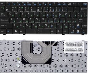 Клавіатура для Asus EEE PC 900HA T91 T91MT 900SD rus, black