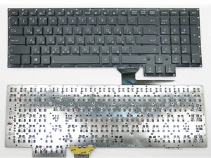 Клавіатура для Asus G750, G750J, G750JH, G750JM, G750JZ (RU Black без рамки).