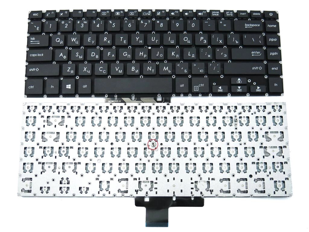 Клавіатура для Asus X510 X510U X510UA X510UF X510UQ F510 F510UA S510 S510U (RU Black) від компанії Інтернет-магазин aventure - фото 1