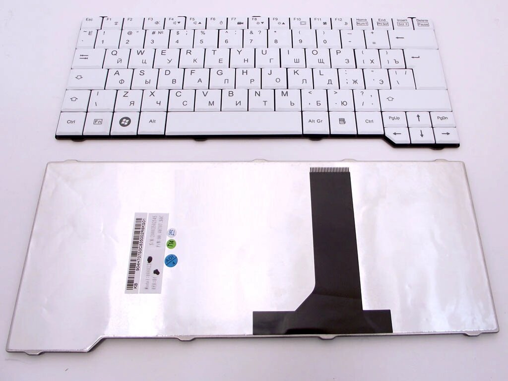 Клавіатура для Fujitsu Amilo PA3515, V6515, PA3553, P5710, Pi3650, Li3710; ES: D9510, V6505, V6545, X9510 (RU White). від компанії Інтернет-магазин aventure - фото 1