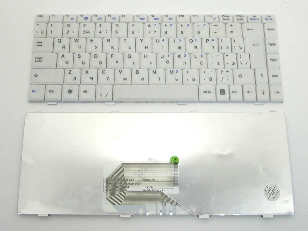 Клавіатура для Fujitsu Amilo V2030, V2035, V2055, V3515 (RU White). Оригінал. від компанії Інтернет-магазин aventure - фото 1