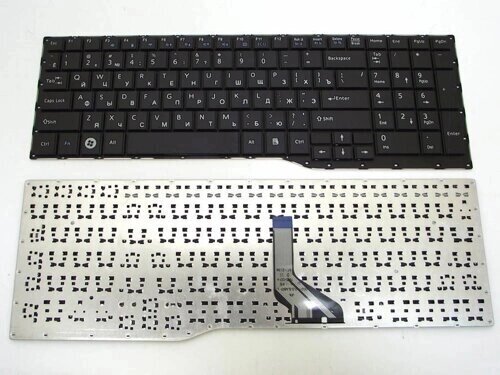 Клавіатура для Fujitsu Lifebook AH532, A532, N532 (RU Black СТАРИЙ Дизайн). від компанії Інтернет-магазин aventure - фото 1