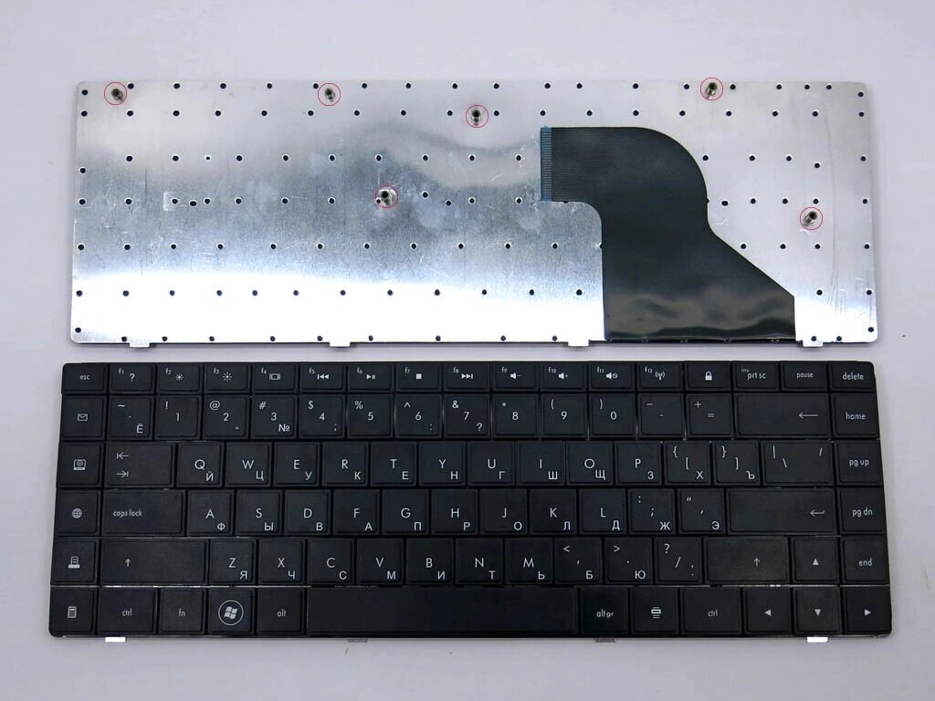 Клавіатура для HP Compaq 620, 621, 625, CQ620, CQ621, CQ625 15.6 "(RU Black). від компанії Інтернет-магазин aventure - фото 1