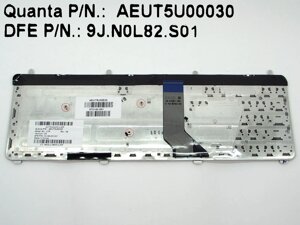 Клавіатура для HP DV7-2000, dv7t-2000, dv7-3000, dv7t-3000 (RU White). Оригінал.