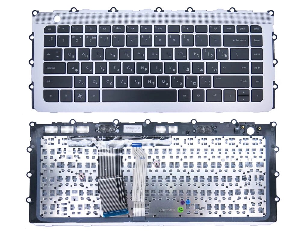Клавіатура для HP Envy 15-3000, 15-3200, 15t-3000, 15t-3200 series (RU Black з рамкою). Оригінал. від компанії Інтернет-магазин aventure - фото 1