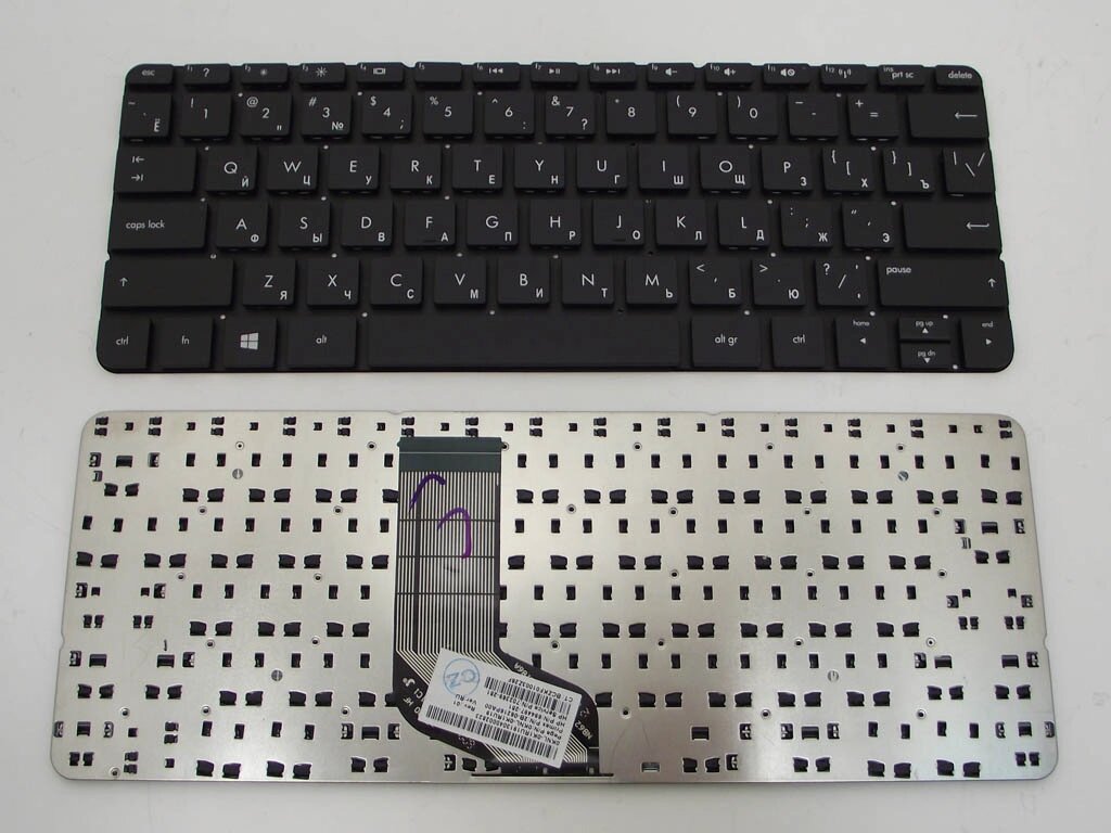 Клавіатура для HP ENVY X2 Series, 11-g000e, r 11-g0110er 11.6 "(RU Black без рамки). Оригінал. від компанії Інтернет-магазин aventure - фото 1
