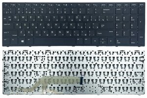 Клавіатура для HP ProBook 450 G5, 455 G5, 470 G5 (RU Black з Рамкою Black)