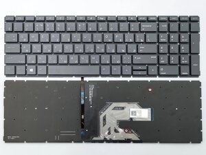 Клавіатура для HP ProBook 450 G6, 455 G6, 450 G7, 455 G7 (RU Black з підсвіткою). Оригінал
