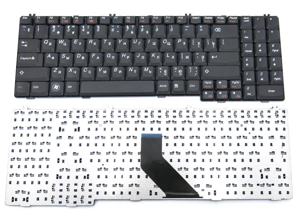 Клавіатура для LENOVO IdeaPad G550, G555, B550, B560, B565, V560, V565 (RU Black). від компанії Інтернет-магазин aventure - фото 1