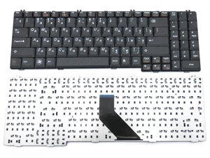 Клавіатура для lenovo ideapad G550, G555, B550, B560, B565, V560, V565 (RU black).