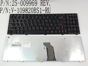 Клавіатура для Lenovo IdeaPad G560, G565, G560E, G565A (RU Black).