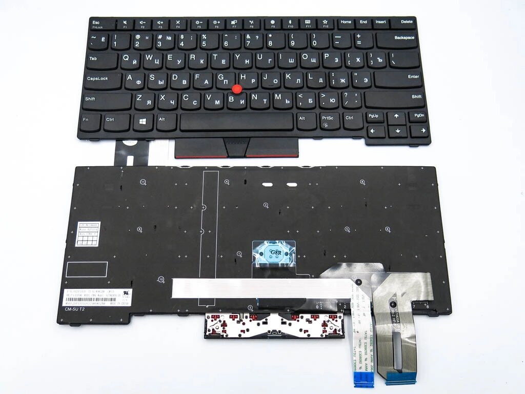 Клавіатура для Lenovo ThinkPad E480 E485 L480 L380 T490 E490 E495 L490 T495 yoga L390 T480S. 01YP360, 01YP520 (BLACK). від компанії Інтернет-магазин aventure - фото 1