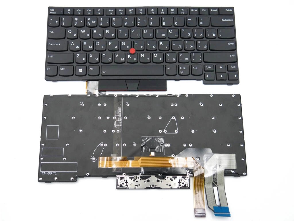 Клавіатура для Lenovo ThinkPad E480, E485, L480, L380, T490, E490, E495, L490, T495, yoga L390 (T480S. 01YP360, 01YP520) від компанії Інтернет-магазин aventure - фото 1