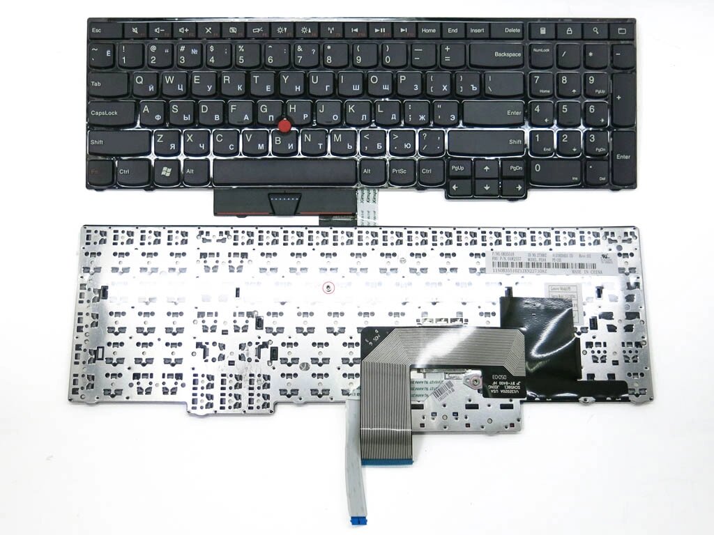 Клавіатура для LENOVO ThinkPad E530, E530C, E535, E545 (RU Black). Оригінал. від компанії Інтернет-магазин aventure - фото 1