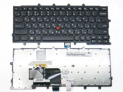 Клавіатура для LENOVO ThinkPad X240, X240S, X240i, X250, X260 (RU Black) від компанії Інтернет-магазин aventure - фото 1