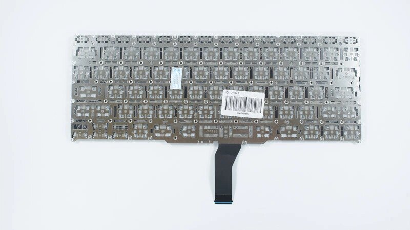 Клавіатура для ноутбука APPLE (MacBook Air: A1370, A1465 (2011-2015)) rus, black, SMALL Enter від компанії Інтернет-магазин aventure - фото 1