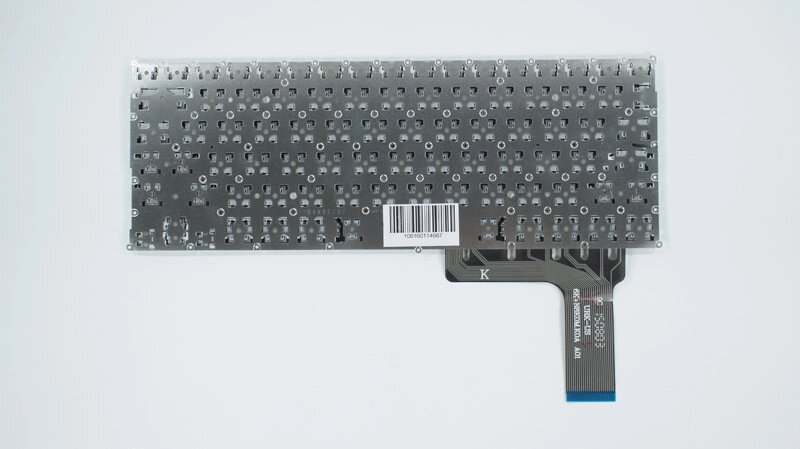Клавіатура для ноутбука ASUS (E202SA series) rus, black, без фрейма від компанії Інтернет-магазин aventure - фото 1