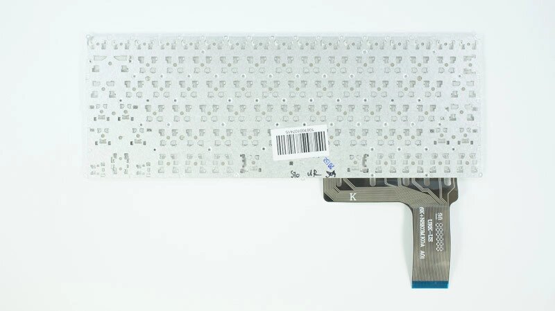 Клавіатура для ноутбука ASUS (E202SA series) rus, white, без фрейма від компанії Інтернет-магазин aventure - фото 1
