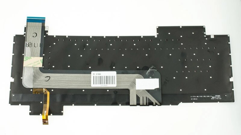 Клавіатура для ноутбука ASUS (FX503 series) rus, black, без фрейма, підсвічування клавіш (оригінал) від компанії Інтернет-магазин aventure - фото 1