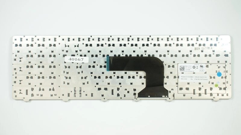 Клавіатура для ноутбука DELL (Inspiron: 3721, 5721) rus, black від компанії Інтернет-магазин aventure - фото 1