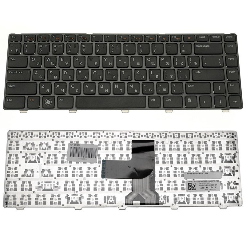 Клавіатура для ноутбука DELL (Inspiron: 5520, M4110, M5040, M5050, N4110, N5040, N5050, Vostro: 1540, 3550, XPS: L502) від компанії Інтернет-магазин aventure - фото 1