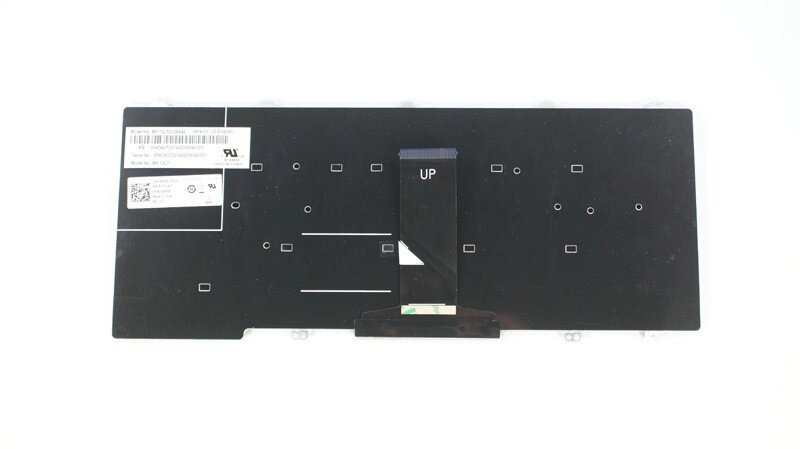 Клавіатура для ноутбука DELL (Latitude: E5450, E7450), rus, black, без фрейма, без підсвічування, без джойстика від компанії Інтернет-магазин aventure - фото 1