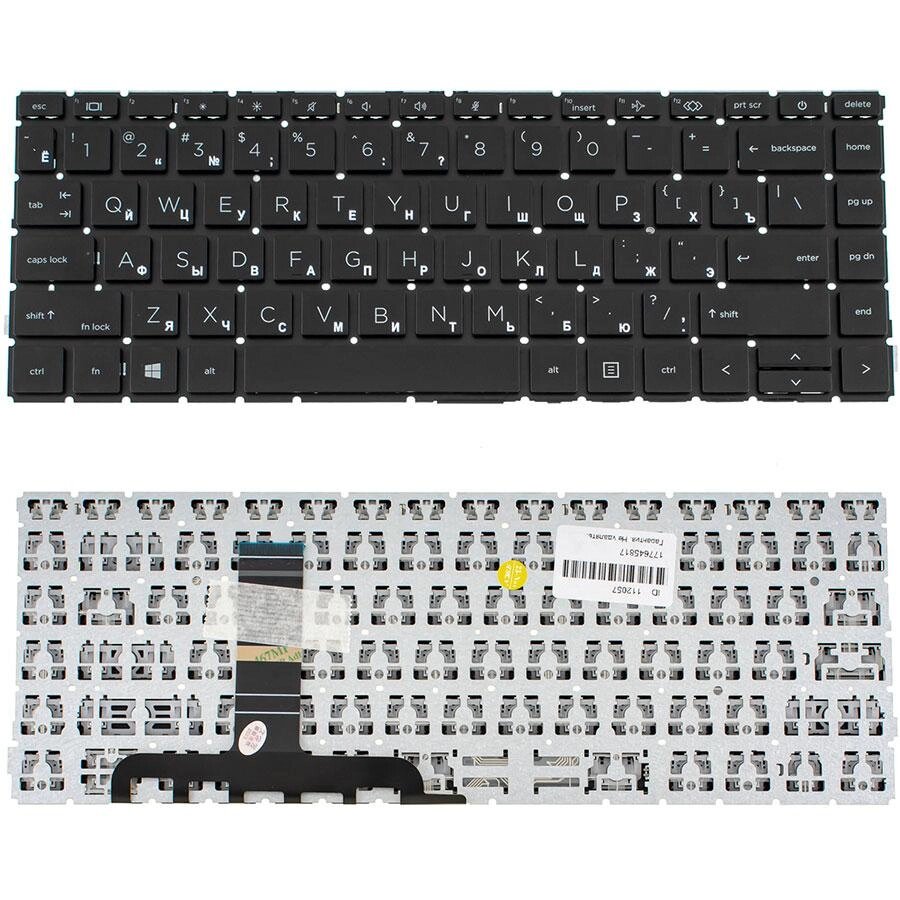 Клавіатура для ноутбука HP (EliteBook X360: 1040 G8) rus, black, без фрейму від компанії Інтернет-магазин aventure - фото 1