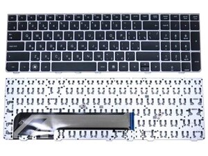 Клавіатура для ноутбука HP Probook 4530S, 4535S, 4730S, 4735S (RU Black з рамкою Silver).