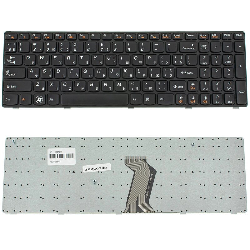 Клавіатура для ноутбука Lenovo (B570, B575, B580, B590, V570, V575, V580, Z570, Z575) від компанії Інтернет-магазин aventure - фото 1