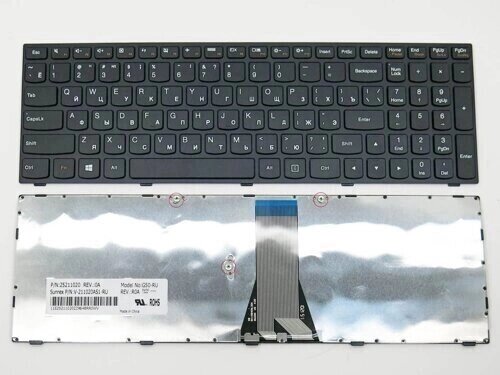 Клавіатура для ноутбука Lenovo IdeaPad G50, G50-30, G50-45, G50-70, G70, G70-70, G7080, Z50-70, Z50-75, Z70-80 Flex 2-15 від компанії Інтернет-магазин aventure - фото 1