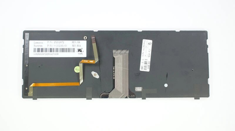 Клавіатура для ноутбука LENOVO (Y480, Y485) rus, black, підсвічування клавіш від компанії Інтернет-магазин aventure - фото 1