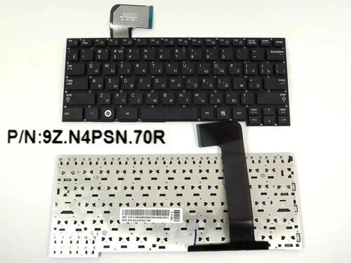Клавіатура для ноутбука Samsung NP X128 (RU black, Без рамки). Оригінальна клавіатура. Російська розкладка. від компанії Інтернет-магазин aventure - фото 1