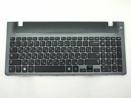 Клавіатура для ноутбука Samsung NP350V5C NP355V5C Series 15.6 (RU Black, з рамкою). Оригінальна клавіатура. Російська р від компанії Інтернет-магазин aventure - фото 1