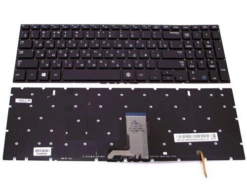 Клавіатура для ноутбука Samsung NP770Z5E 770Z5E 880Z5E NP880Z5E (RU Black з підсвічуванням). Оригінальна клавіатура. рос від компанії Інтернет-магазин aventure - фото 1