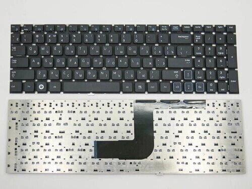 Клавіатура для ноутбука Samsung RV509 RU Black OEM від компанії Інтернет-магазин aventure - фото 1
