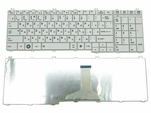 Клавіатура для ноутбука Toshiba Satellite C650, L650, L670, L675, L675D, C655, C660, C665, L655, L670, L750, L755, L755D від компанії Інтернет-магазин aventure - фото 1