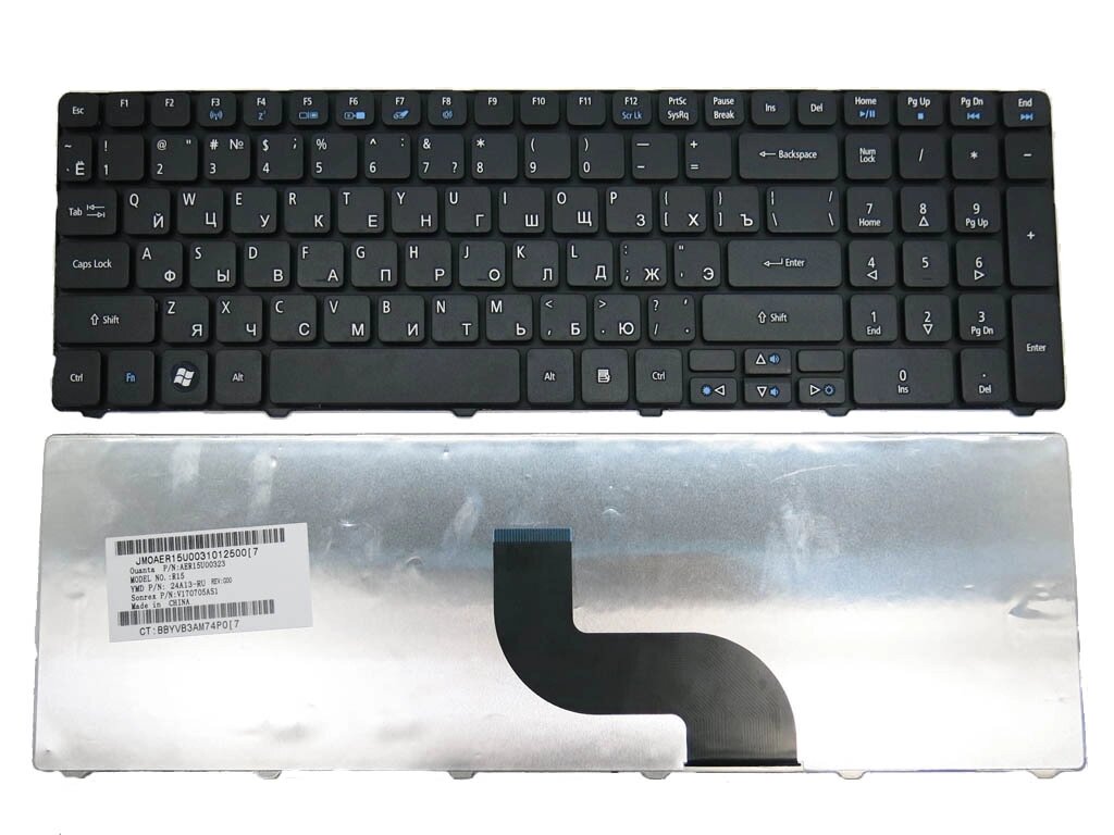 Клавіатура для Packard Bell EasyNote LM81, LM82, LM83, LM85, LM86, LM87, LM94, TM81, TM93, TM86, TM87, TM89, Acer 5810 від компанії Інтернет-магазин aventure - фото 1