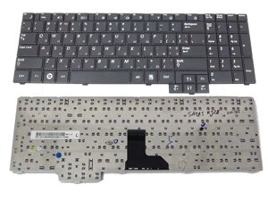 Клавіатура для samsung NP R528, R530, R525, R523, R538, R540, R618, R620, RV508, RV510, R717, R719 (RU black)