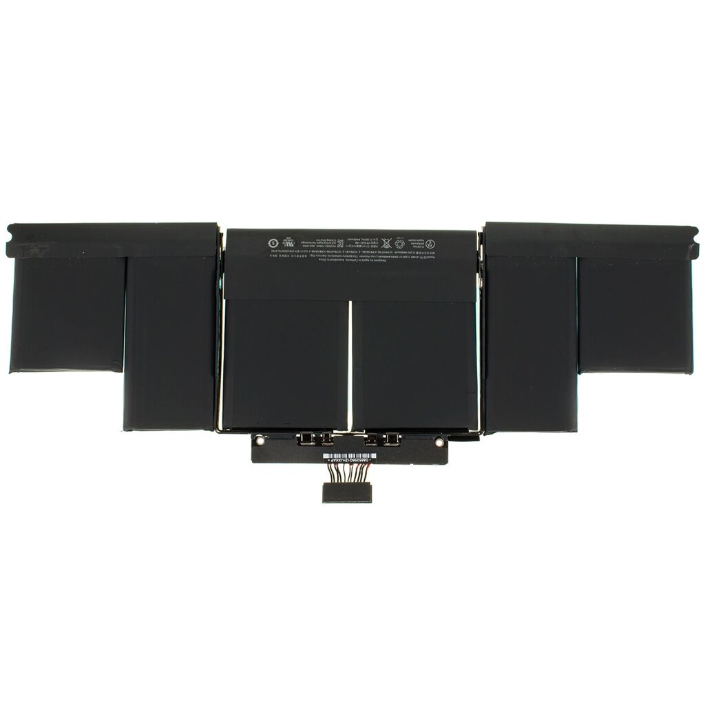 Оригінальна батарея для ноутбука Apple A1494 (A1398 (Late 2013–2014)) 11.26V 8440mAh 95Wh Black від компанії Інтернет-магазин aventure - фото 1