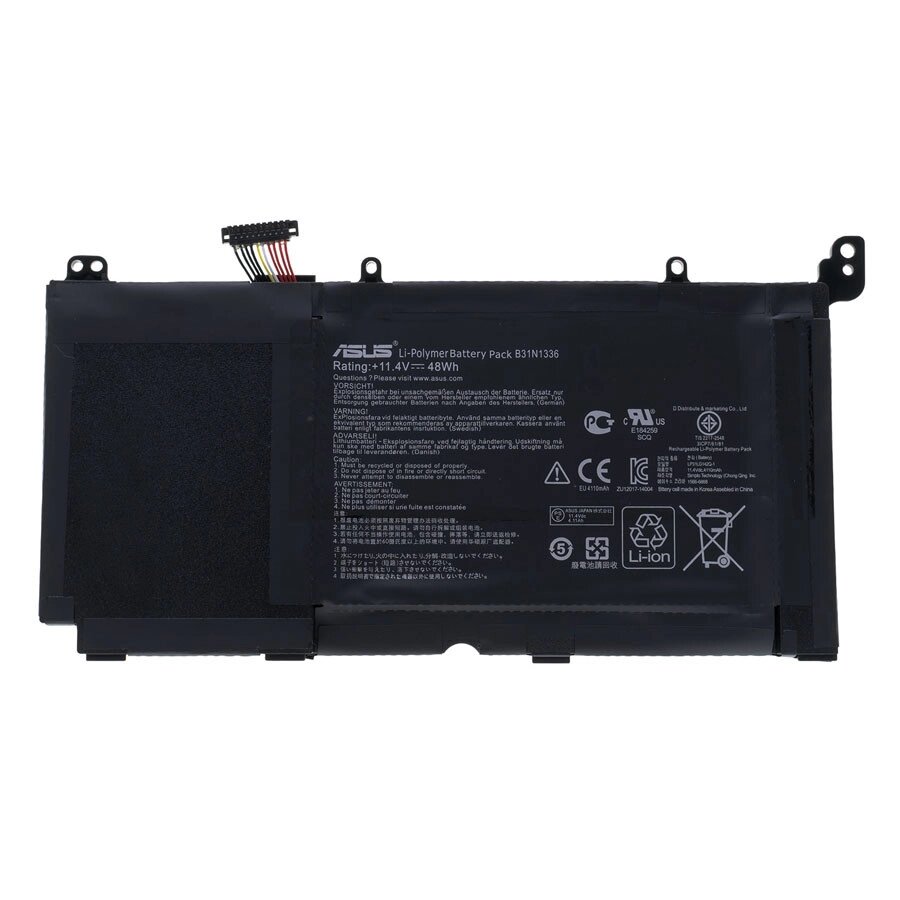 Оригінальна батарея для ноутбука ASUS B31N1336 (S551LA, S551LB, S551LN, V551L, V551LA) 11.4V 48Wh Black (0B200-00450100) від компанії Інтернет-магазин aventure - фото 1