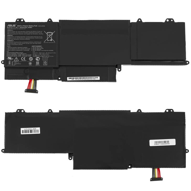 Оригінальна батарея для ноутбука ASUS C23-UX32 (UX32A, UX32VA, UX32VD, UX32LA, UX32LN, U38N) 7.4V 6520mAh 48Wh Black від компанії Інтернет-магазин aventure - фото 1