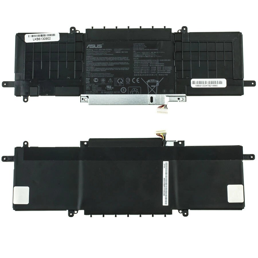 Оригінальна батарея для ноутбука ASUS C31N1815 (ZenBook 13: UX331FA, UX331FN, UX333FA, UX333FN series) 11.55V 4335mAh від компанії Інтернет-магазин aventure - фото 1