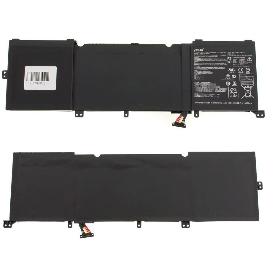 Оригінальна батарея для ноутбука ASUS C32N1523 (Zenbook Pro UX501VW) 11.4V 8200mAh 96Wh Black (0B200-01250300) від компанії Інтернет-магазин aventure - фото 1