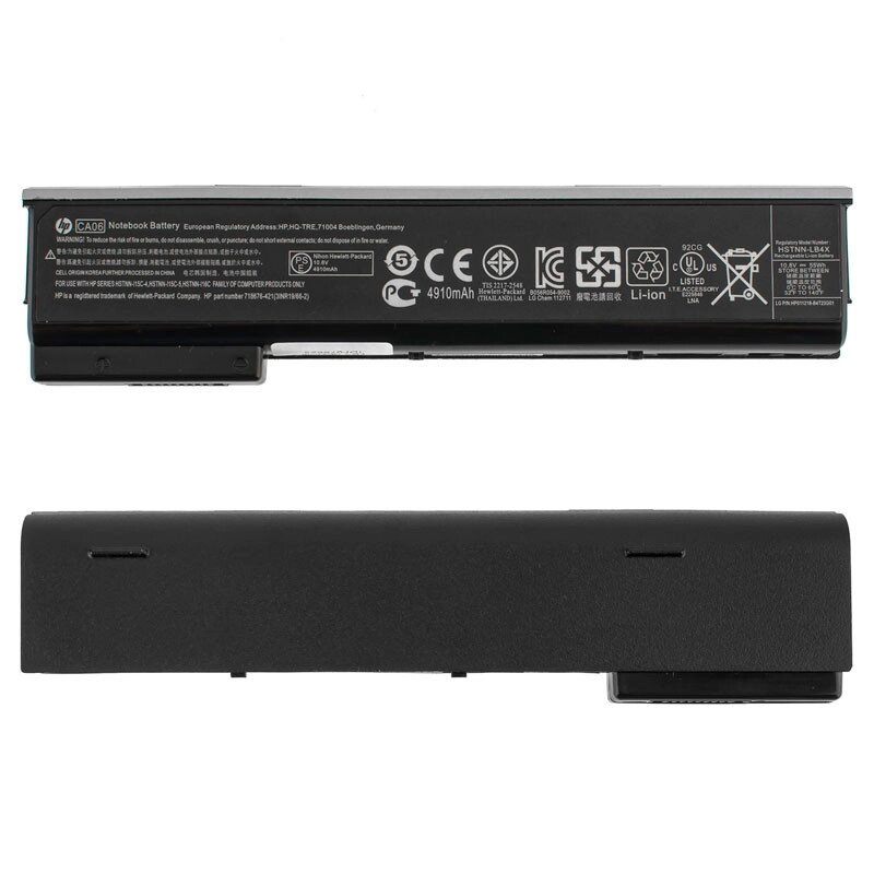 Оригінальна батарея для ноутбука HP CA06 (ProBook 640, 640 G1, 645, 645 G1, 650, 650 G1 series) 10.8V 4910mAh 55Wh Black від компанії Інтернет-магазин aventure - фото 1