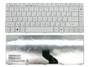 Клавіатура для Gateway NV49C, Packard Bell EasyNote NM85, NM87 (Ru White). Оригінал.