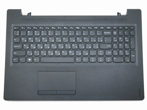 Клавіатура для Lenovo IdeaPad 110-15IBR, 110-15ACL, 110-15AST (RU Black з кришкою Black).