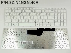 Клавіатура для Samsung NP355V5C Series 15.6 ": (RU White, Без рамки). (9Z. N4NSN. 40R CNBA5903733CB). Оригінал. в Полтавській області от компании Интернет-магазин aventure