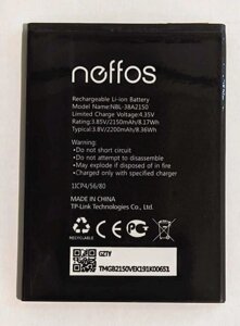 Акумулятор TP-Link Neffos NBL-38A2150 C7 Lite