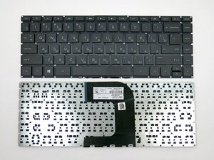 Клавіатура для HP Pavilion 14-AC, 14-AF, ProBook 240 G4, 245 G4, 246 G4 (RU Black без рамки).